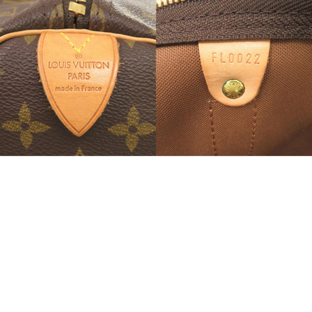 LOUIS VUITTON Authentic Brown Monogram Keepall 55 Boston Bag - Picture 10 of 10